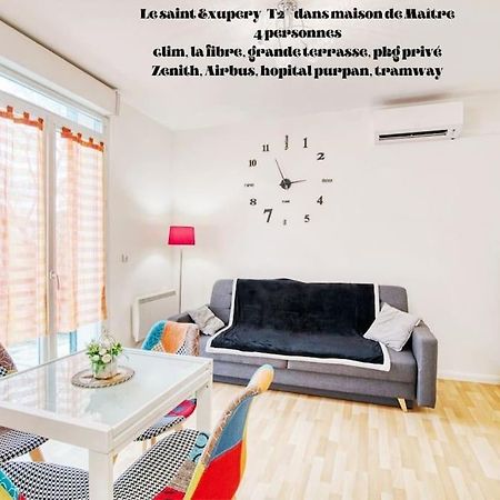 T2 Ds Villa-Terrasse-Clim-Pkg-Meet- Zenith-Odyssud تولوز المظهر الخارجي الصورة
