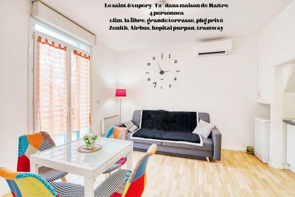 T2 Ds Villa-Terrasse-Clim-Pkg-Meet- Zenith-Odyssud تولوز المظهر الخارجي الصورة